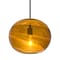 Besa Lighting Geno Stem Pendant, Vapor Amber, Bronze Finish, 1x60W Incandescent 1TT-GENOAM-BR - alternate 1